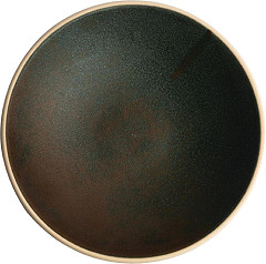  Olympia Assiettes creuses vert bronze Canvas 20 cm 