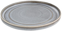  Olympia Assiettes plates rondes Cavolo anthracite 220mm (lot de 4) 