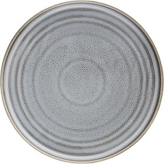  Olympia Assiettes plates rondes Cavolo anthracite 270mm (lot de 4) 