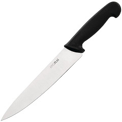  Hygiplas Couteau de cuisinier noir 215mm 
