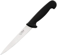  Hygiplas Couteau à filet noir 150mm 