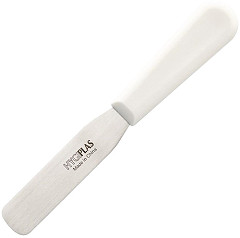  Hygiplas Couteau spatule droit blanc 100mm 