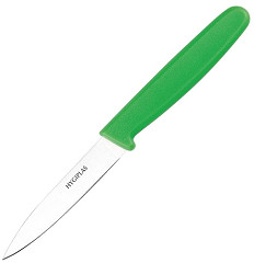  Hygiplas Couteau d'office vert 7,5 cm 