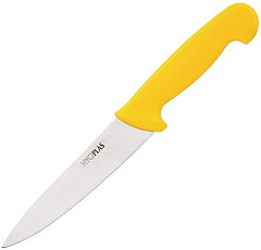  Hygiplas Couteau de cuisinier jaune 160mm 