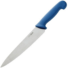  Hygiplas Couteau de cuisinier bleu 215mm 