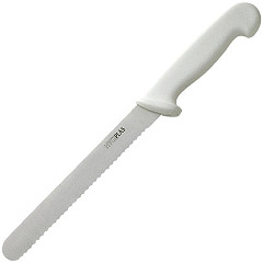  Hygiplas Couteau à pain blanc 205mm 