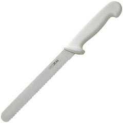  Hygiplas Couteau &agrave; pain blanc 205mm 