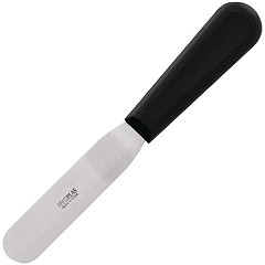  Hygiplas Couteau spatule coudé noir 100mm 