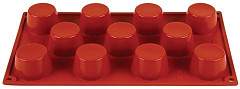  Pavoni Plaque 11 mini-muffins en silicone Formaflex 