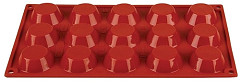  Pavoni Plaque 15 tartelettes en silicone Formaflex 