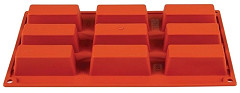  Pavoni Plaque 9 g&acirc;teaux en silicone Formaflex 