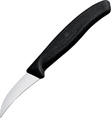  Victorinox Couteau bec d'oiseau 8cm noir 