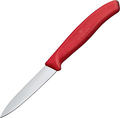  Victorinox Couteau d'office pointu 8cm rouge 
