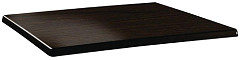  Topalit Plateau de table rectangulaire Classic Line 120x80cm weng&eacute; 