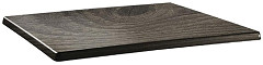  Topalit Plateau de table rectangulaire Classic Line 120x80cm timber 