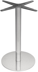  Bolero Pied de table rond en acier inoxydable Bolero 