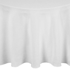  Mitre Essentials Nappe ronde blanche Occasions 2300mm 