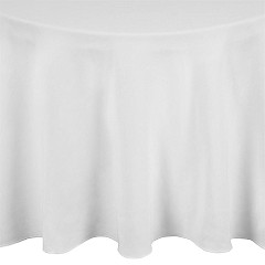  Mitre Essentials Nappe ronde blanche Occasions 3050mm 