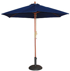  Bolero Parasol rond 3m bleu marine 
