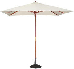  Bolero Parasol carr&eacute; 2,5m &eacute;cru 