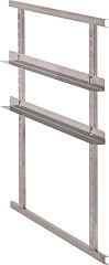 Cambro Lot de 2 glissi&egrave;res inox pour DW585 
