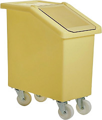  Gastronoble Chariot à ingrédients mobile jaune 65L 