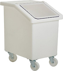  Gastronoble Chariot &agrave; ingr&eacute;dients mobile blanc 90L 