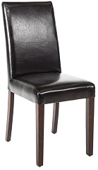  Bolero Chaises en simili cuir noires 