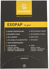  Matfer Papier cuisson Bourgeat Exopap 600 x 400 mm (lot de 500) 