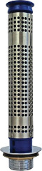  Gastronoble Bonde 80mm et tube de surverse avec filtre pour plonge de 300mm 