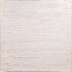  Bolero Plateau de table carré pré-percé vintage blanc 700mm 