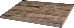  Bolero Plateau de table rectangulaire pr&eacute;-perc&eacute; urban fonc&eacute; 700mm 