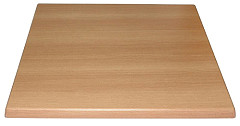  Bolero Plateau de table carr&eacute; effet h&ecirc;tre 600mm 