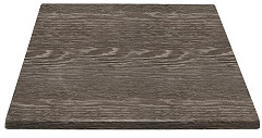  Bolero Plateau de table carré effet bois vieilli 700mm 