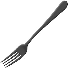  Amefa Fourchettes de table Austin noires (lot de 12) 