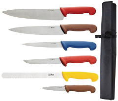  Hygiplas Ensemble de couteaux code couleur Hygiplas 