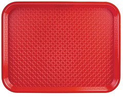  Kristallon Plateau self-service 305 x 415mm rouge 