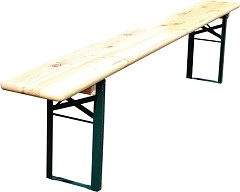  Gastronoble Banc pliant 220(L) x 25(l) cm 