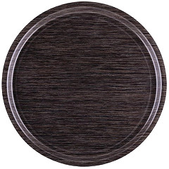  Roltex Plateau rond en m&eacute;lamine 450mm weng&eacute; 