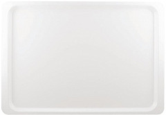  Roltex Plateau de service en polyester Euronorme 530 x 370mm blanc 