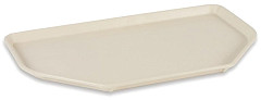  Roltex Plateau de service en polyester Trapèze 500x325mm beige 