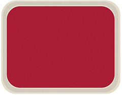  Roltex Plateau de service en polyester Standard 470x360mm rouge 