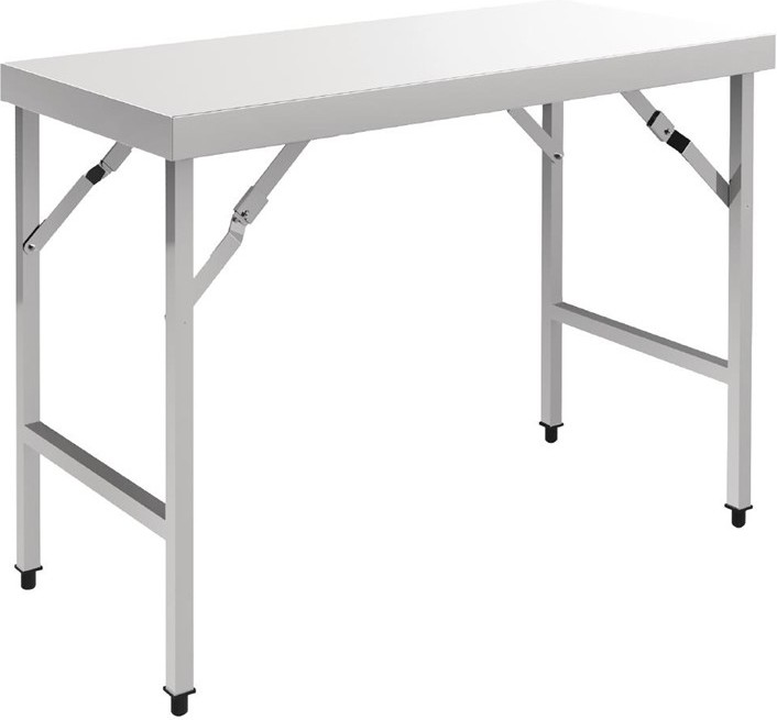  Vogue Table pliante inox 1200mm 