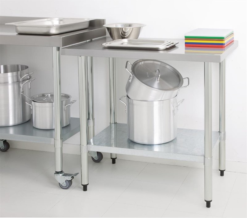  Vogue Table en acier inoxydable sans rebord 1200 x 700mm 