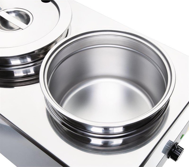  Buffalo Bain-marie avec pots ronds Buffalo 