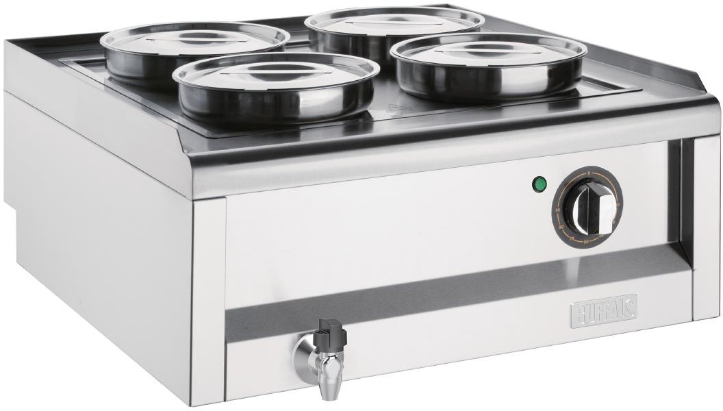  Buffalo Bain-marie 4 pots S&eacute;rie 600 Buffalo 
