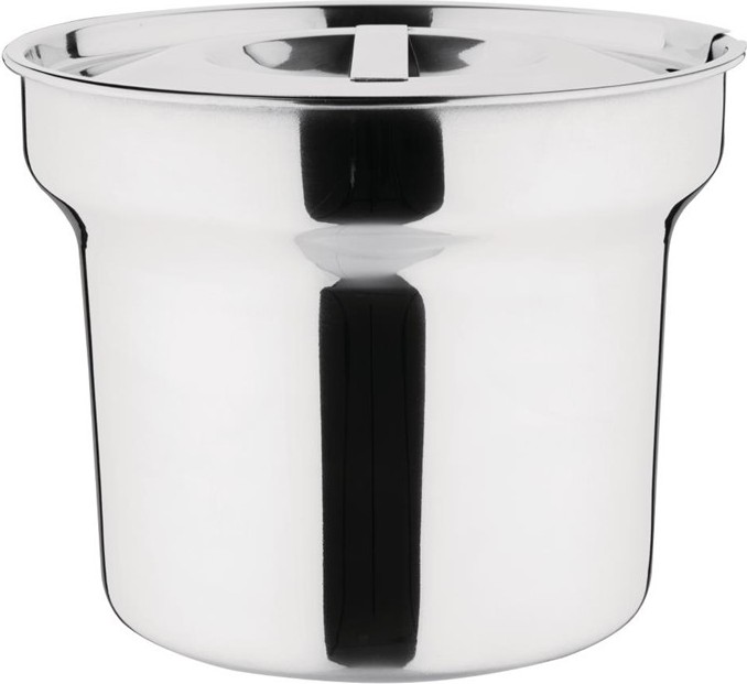  Vogue Pot &agrave; bain-marie rond avec couvercle Vogue 