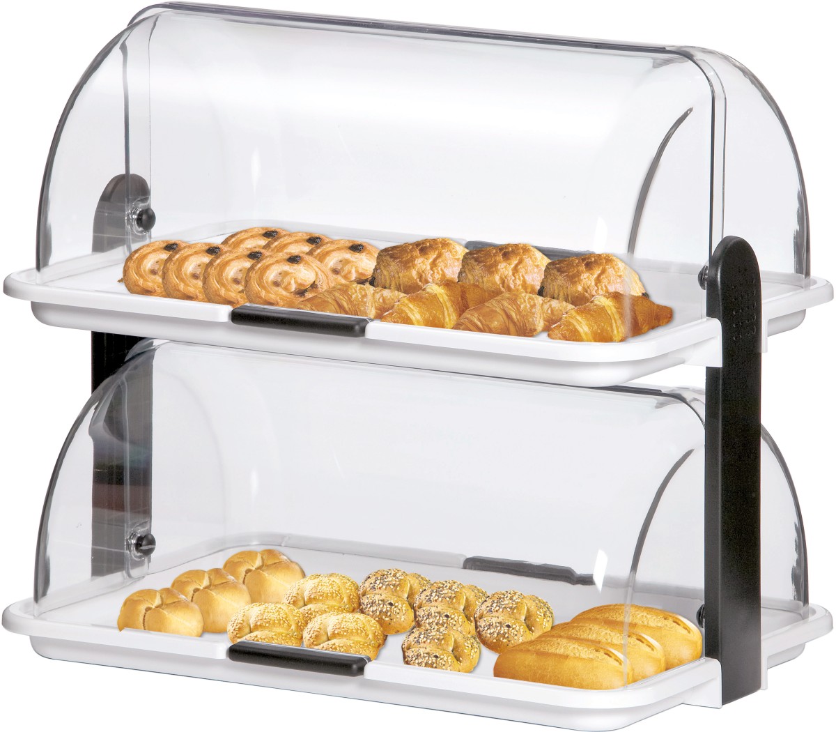  Bartscher Vitrine buffet double, synth&eacute;tique 