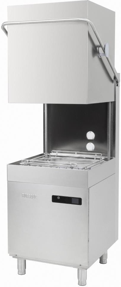  Buffalo Lave-vaisselle num&eacute;rique &agrave; capot avec pompe de vidange 9,7 kW triphas&eacute; 