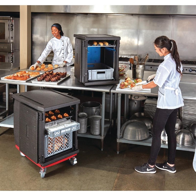  Cambro Conteneur EPP &agrave; chargement frontal 155 litres avec glissi&egrave;res ajustables 